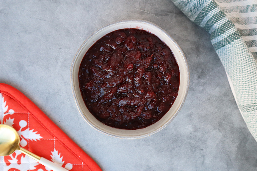 Cranberry Shiso Chutney